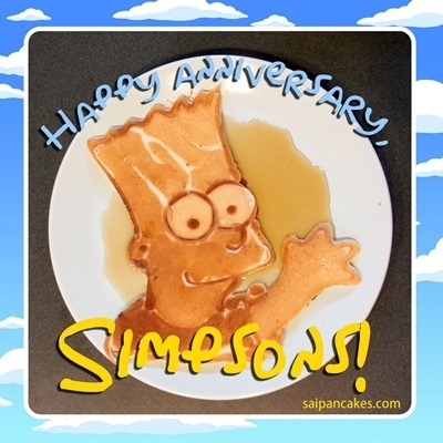 Bart Simpson Pancake