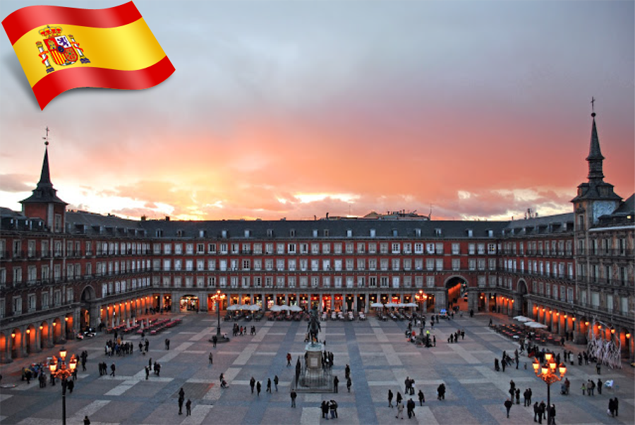 Plaza Mayor, Madrid, Spagna