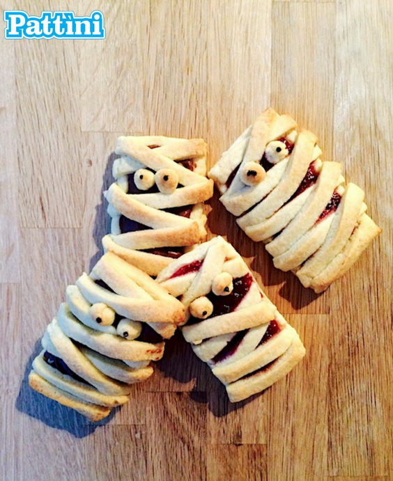 Mummie biscotto di Dolci Pattìni per Halloween