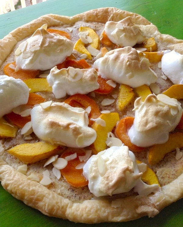 Torta alla frutta con mandorle e meringa Dolci Pattìni