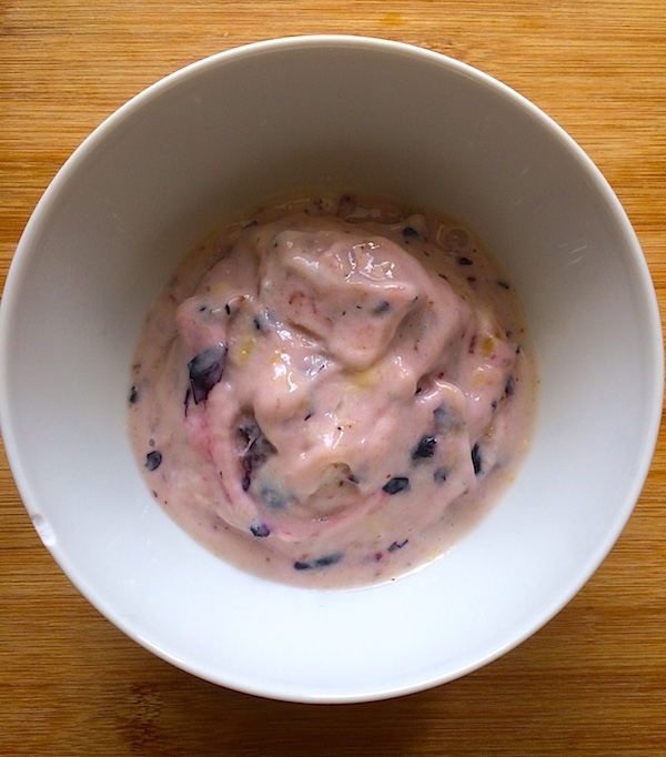 Ricetta gelato allo yogurt con frutta frullata