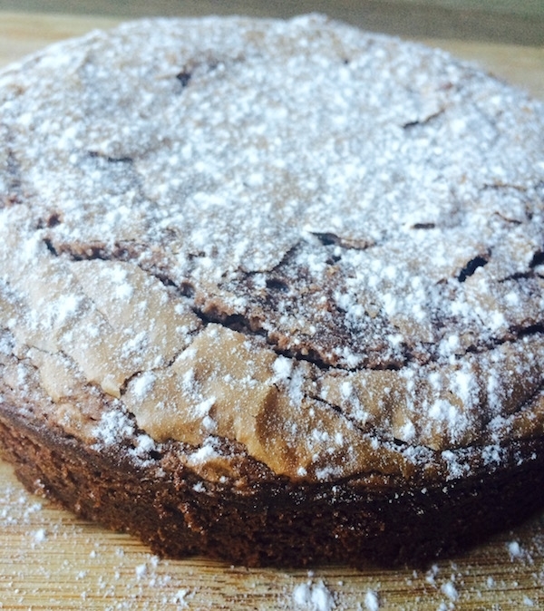 Torta brownie alla nutella con 3 ingredienti