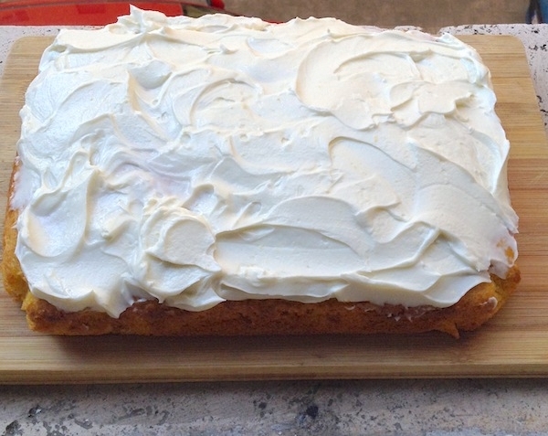 Torta alle carote con crema al formaggio Pattìni