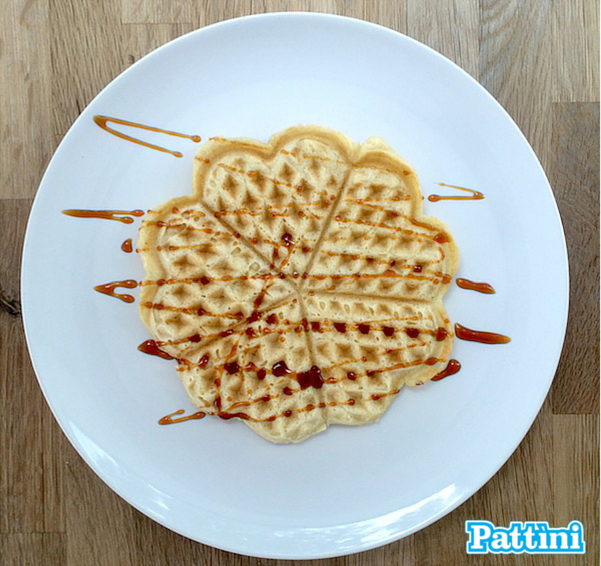 Waffle a cialda morbida di Dolci Pattìni