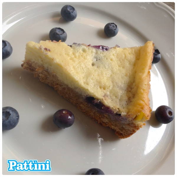 Ricetta cheesecake al forno con mirtilli