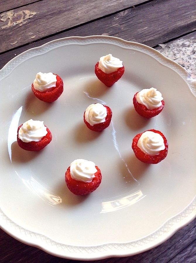 Mini cheesecake con fragole Dolci Pattìni