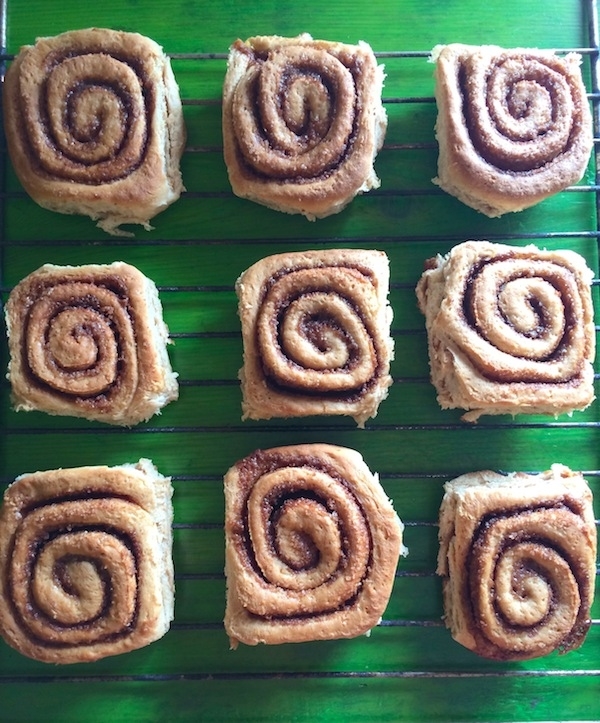 Ricetta originale cinnamon rolls brioche dolce Dolci Pattini