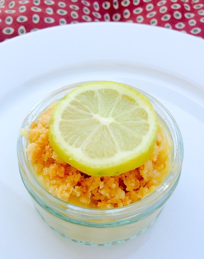 Ricetta crema al limone con biscotti al burro