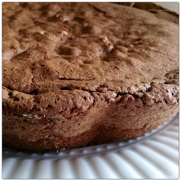 Torta Caprese al cioccolato con mandorle