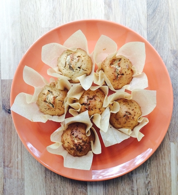 Ricetta muffin con noci e cannella di Dolci Pattìni