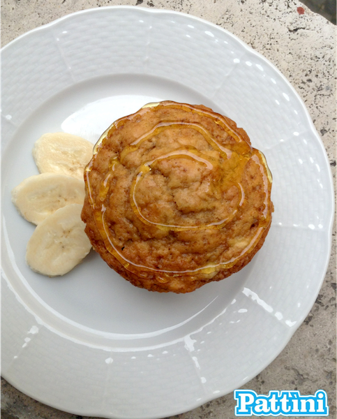 Banana Muffin ricetta Pattìni