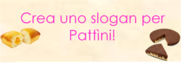 Crea uno slogan per Pattìni