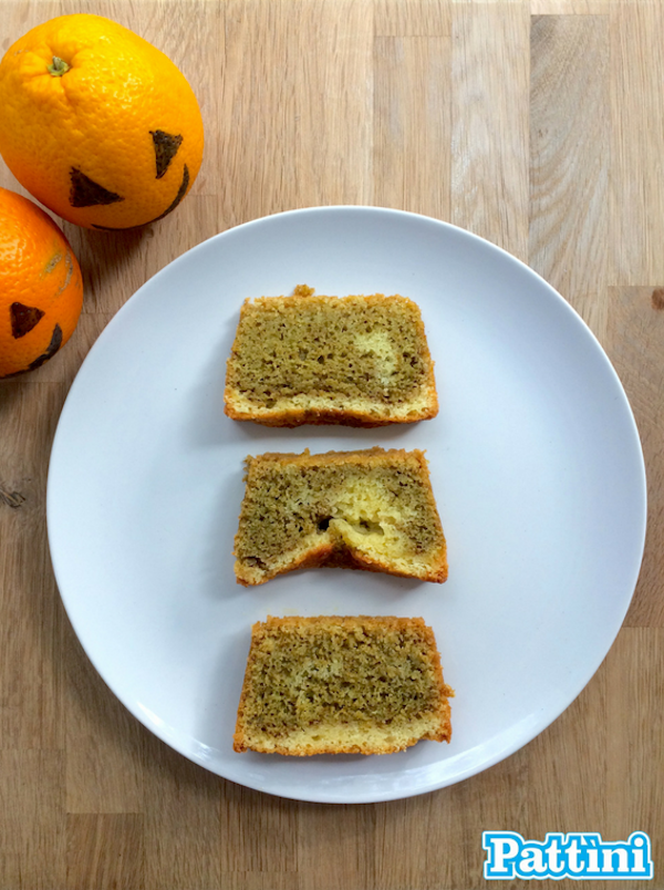 Ricetta per Halloween 2016: plumcake al tè verde matcha
