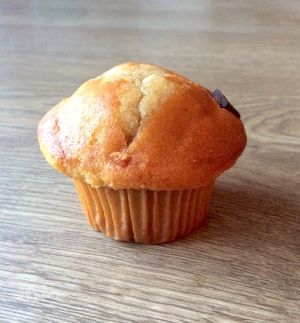 Muffin con gocce di cioccolato per San Valentino