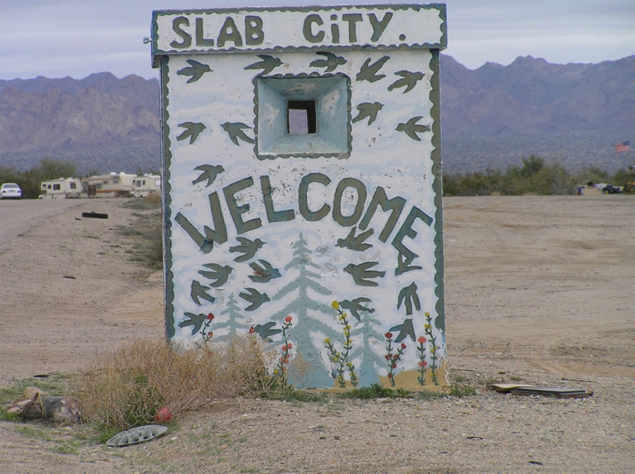 Una colazione al “sapore di libertà” a Slab City!