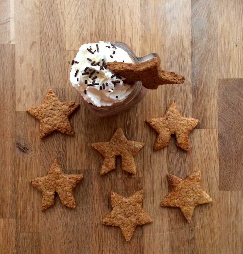 Ricetta biscotti integrali stellati