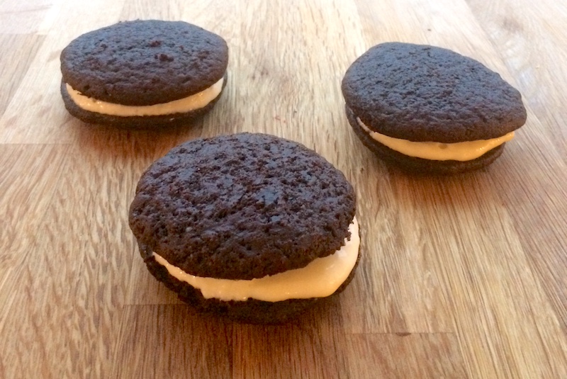 Ricetta whoopie pies al cioccolato