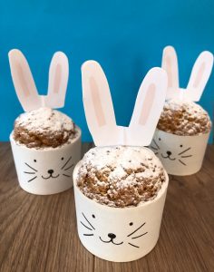Muffin alla carota per Pasqua