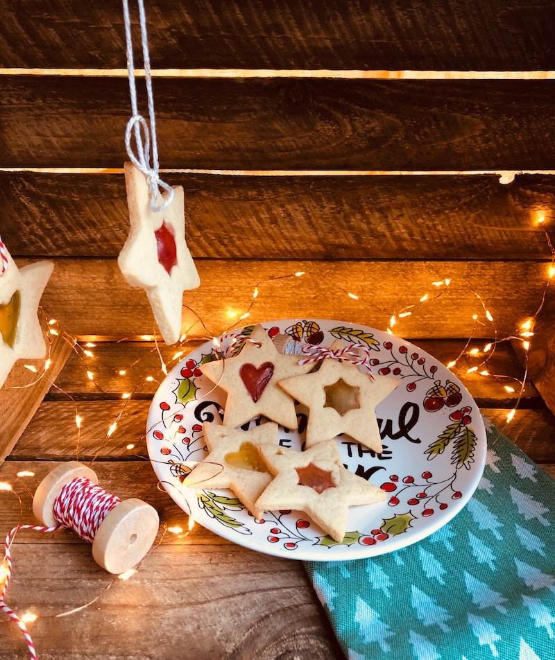 Biscotti di vetro di natale