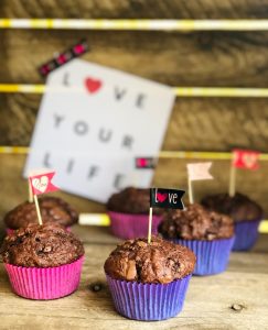 Muffin al cacao con yogurt e cioccolato Dolci Pattìni