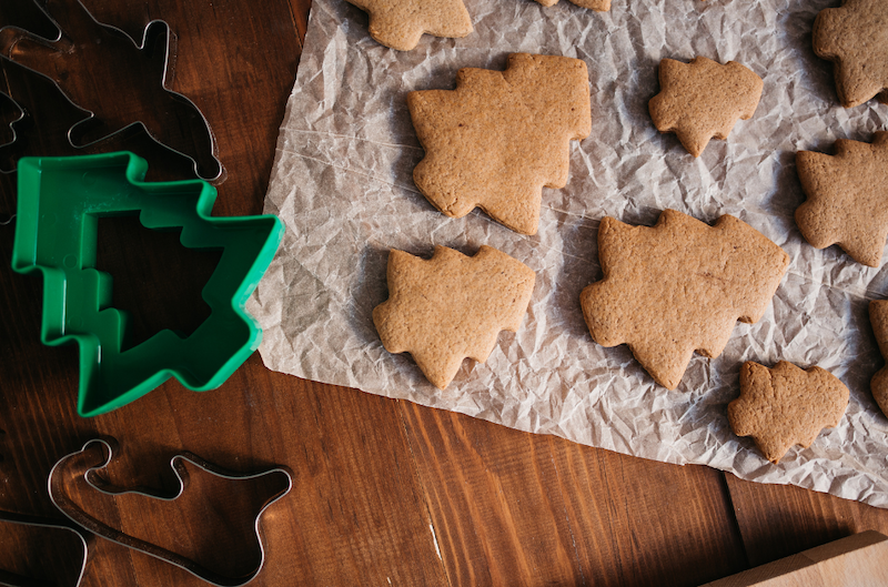 Pasta frolla alle nocciole per i biscotti di Natale