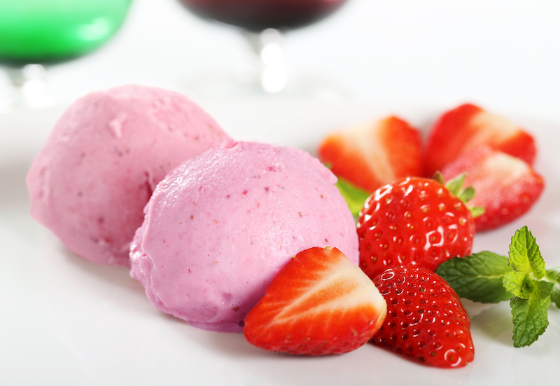 ricetta gelato alla fragola facile