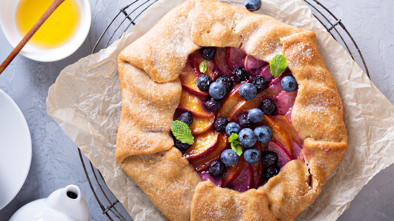 Gallette di frutta dolci pattini